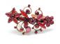 Preview: Twisted Flowers Bangle in red (antique copper) Konplott
